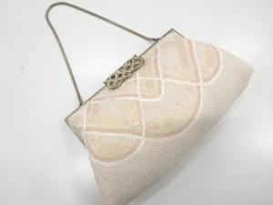 アンティーク　ビーズ　ハンドバッグ